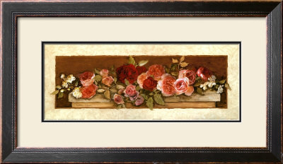 Mantle Of Roses I by Charlene Winter Olson Pricing Limited Edition Print image