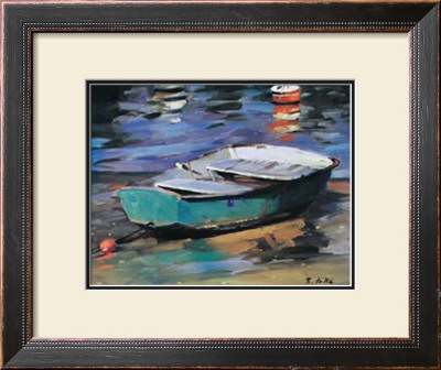 Green Dinghy by Randall Lake Pricing Limited Edition Print image