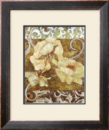 Wild Rose With Scroll Ii by Sofi Taylor Pricing Limited Edition Print image