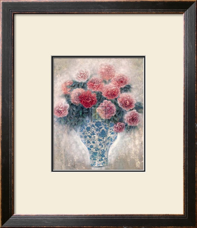 Pink Peonies by Cai Xiaoli Pricing Limited Edition Print image