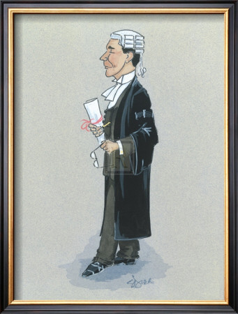 The Barrister by Simon Dyer Pricing Limited Edition Print image