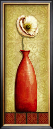 Asian Red I by Delphine Corbin Pricing Limited Edition Print image