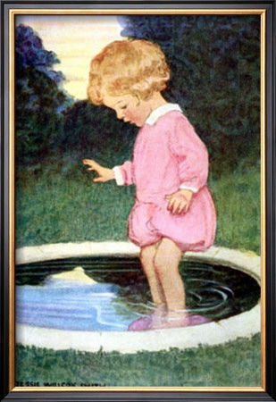 Boy Who Forgot To Wash by Jessie Willcox-Smith Pricing Limited Edition Print image