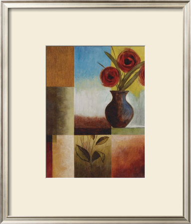 Red Flower Window Ii by Fernando Leal Pricing Limited Edition Print image