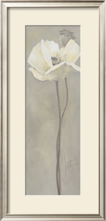 Poppy In White V by Jettie Roseboom Pricing Limited Edition Print image