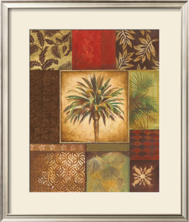 Palm Collage I by Gregory Gorham Pricing Limited Edition Print image