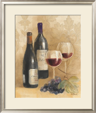 Damask Wine Ii by Albena Hristova Pricing Limited Edition Print image