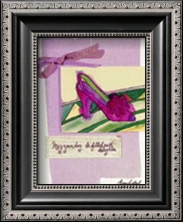 Shoe And Ribbon by Susanna England Pricing Limited Edition Print image