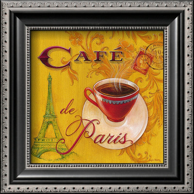 Paris Cafe by Angela Staehling Pricing Limited Edition Print image