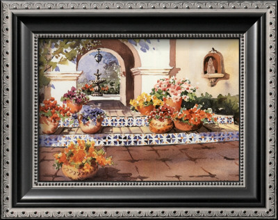 Mexican Portico by Ann Mceachron Pricing Limited Edition Print image