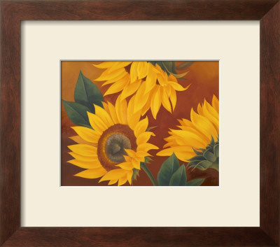 Sunflowers Ii by Vivien Rhyan Pricing Limited Edition Print image