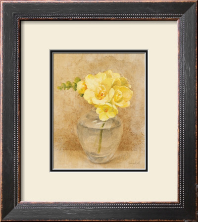 Freesia Blossom In Glass by Danhui Nai Pricing Limited Edition Print image