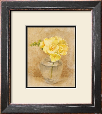 Freesia Blossom In Glass by Danhui Nai Pricing Limited Edition Print image