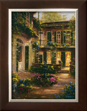 Spring Courtyard Ii by J. Martin Pricing Limited Edition Print image