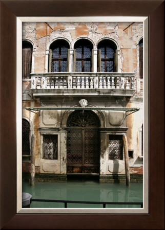 Balcony With A Blue Windows, Venice by Igor Maloratsky Pricing Limited Edition Print image