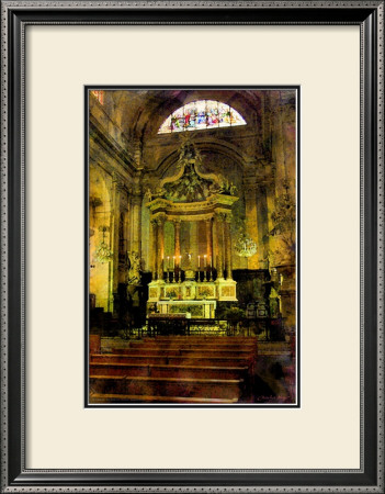 Church In Aix-En Provence, France by Nicolas Hugo Pricing Limited Edition Print image