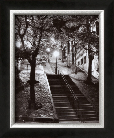 Escalier, Montmartre, C.1950 by Rene Jacques Pricing Limited Edition Print image