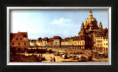 Dresden Neumarkt by Canaletto Pricing Limited Edition Print image