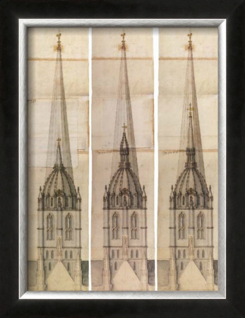 Central Tower 2 by Nicholas Hawksmoor Pricing Limited Edition Print image