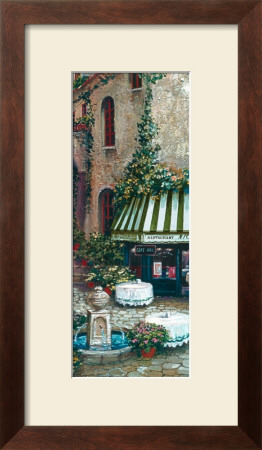 Cafes And Courtyards I by Roger Duvall Pricing Limited Edition Print image