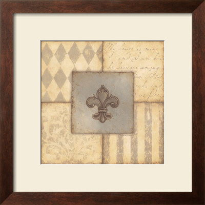 Fleur De Lis I by Stephanie Marrott Pricing Limited Edition Print image