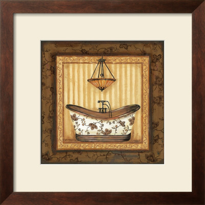 Copper Paisley Bath I by Jo Moulton Pricing Limited Edition Print image