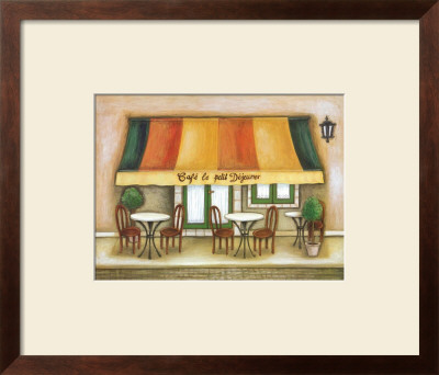 Cafe Le Petit Dejeuner by Urpina Pricing Limited Edition Print image
