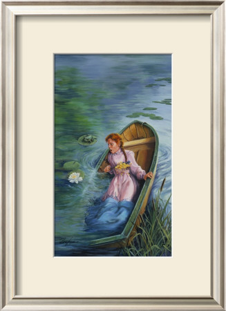 The Girl And Frog by Wes Lowe Pricing Limited Edition Print image