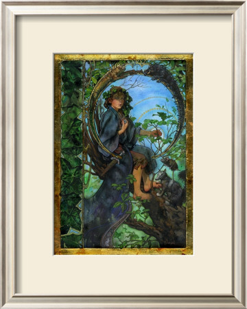 Jinian Footseer by Therese Nielsen Pricing Limited Edition Print image