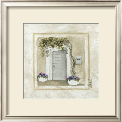 Porte Et Pots De Fleurs by Veronique Didier-Laurent Pricing Limited Edition Print image