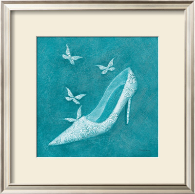 Butterfly Motif Shoe by Deb Garlick Pricing Limited Edition Print image