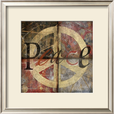 Symbol Of Peace 4-Patch by Benny Diaz Pricing Limited Edition Print image