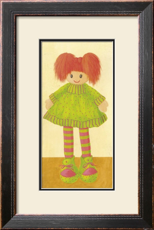Doll With Green Dress by Alba Galan Pricing Limited Edition Print image