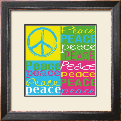 Peace Squares by Louise Carey Pricing Limited Edition Print image