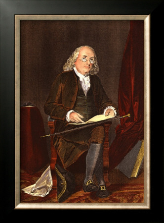 Ben Franklin by Alonzo Chappel Pricing Limited Edition Print image