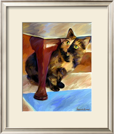 Calico Face by Robert Mcclintock Pricing Limited Edition Print image
