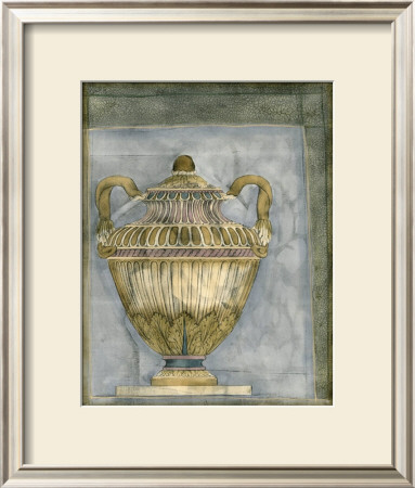 Urn And Damask Iii by Jennifer Goldberger Pricing Limited Edition Print image