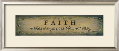Faith Makes Things Possible by Karen Tribett Pricing Limited Edition Print image