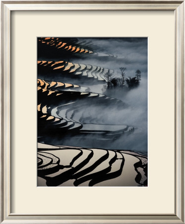 China, Yunnan Rice Fields by Yann Layma Pricing Limited Edition Print image