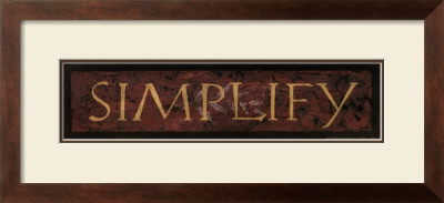 Simplify by Stephanie Marrott Pricing Limited Edition Print image