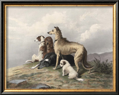 Highland Dogs by Edward Landseer Pricing Limited Edition Print image