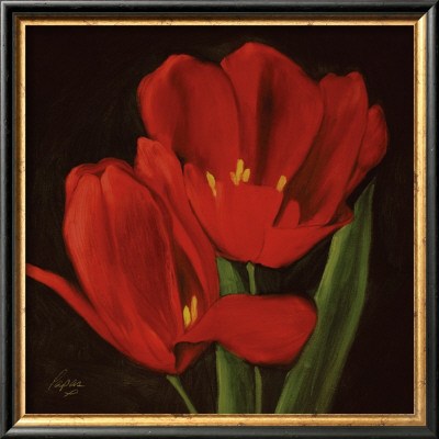 Red Tulips Ii by Wendy Russell Pricing Limited Edition Print image