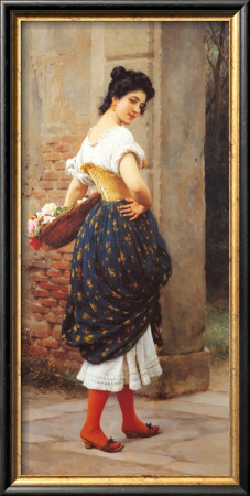 Sweetest Rose by Eugene De Blaas Pricing Limited Edition Print image