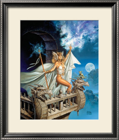 White Magic by Clyde Caldwell Pricing Limited Edition Print image