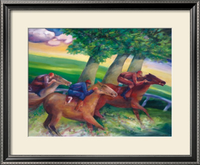 In The Middle Of The Race by Gérard Castonguay Pricing Limited Edition Print image