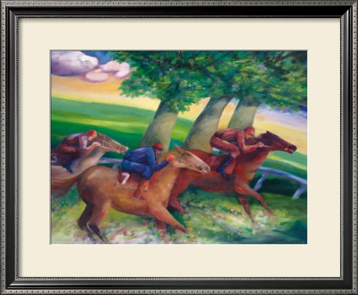 In The Middle Of The Race by Gerard Castonguay Pricing Limited Edition Print image