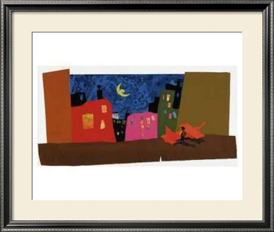 Inside The Diorama From The Trip by Ezra Jack Keats Pricing Limited Edition Print image