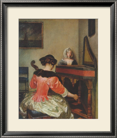 The Concert by Gerard Terborch Pricing Limited Edition Print image