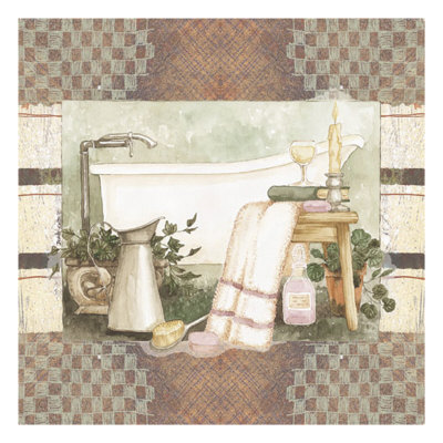 Bordered Bathed In Sage Ii by Diane Knott Pricing Limited Edition Print image