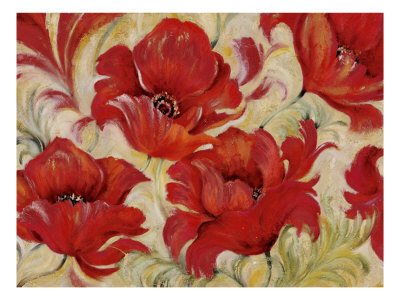 Poppy Shimmer by Julia Hawkins Pricing Limited Edition Print image